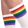 Barcode Berlin Chaussettes Gym Socks Rainbow